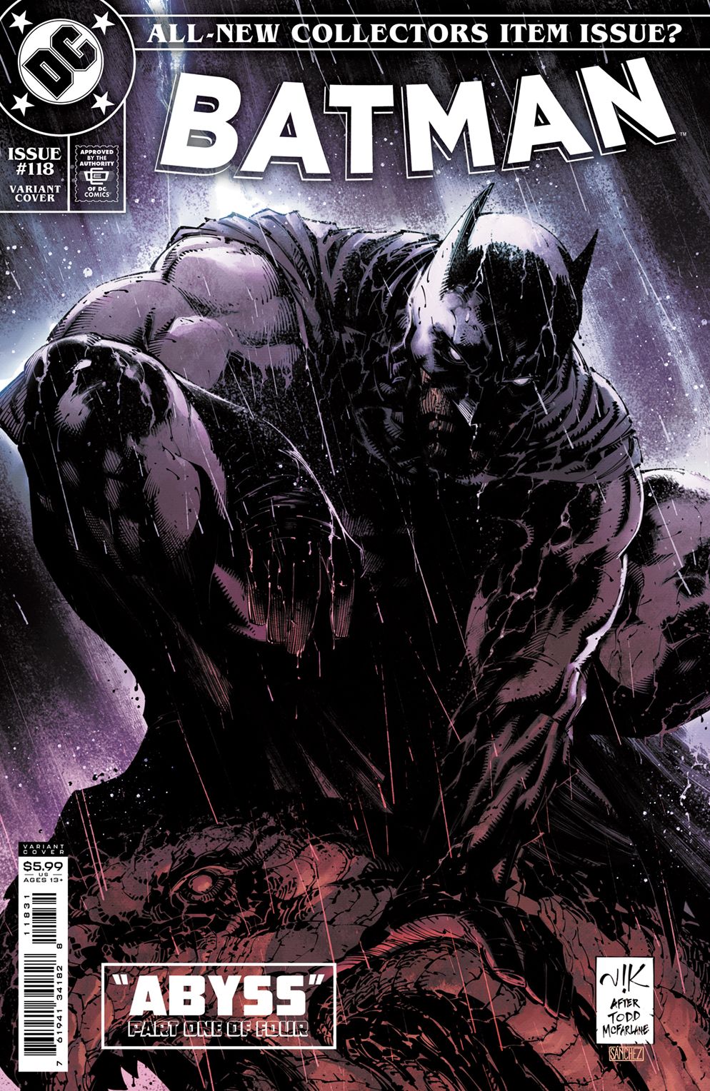 Batman #118 Cvr C 1:25 Bogdanovic Var