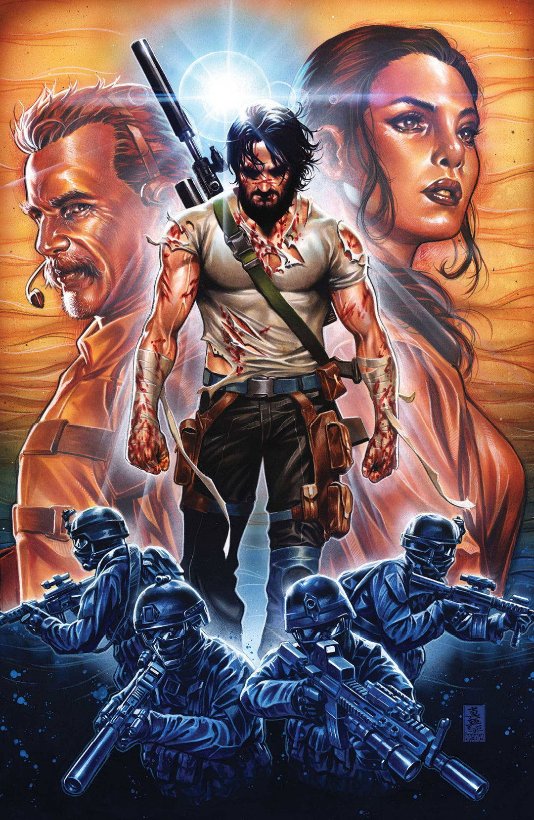 Brzrkr (Berzerker) #1 Cvr J 50 Copy Incv Brooks
