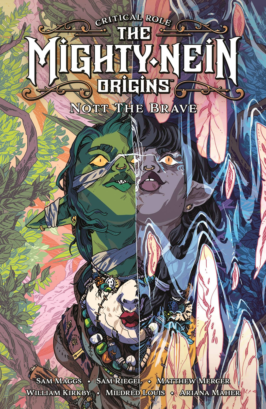 Critical Role Mighty Nein Origins Hardcover Nott The Brave