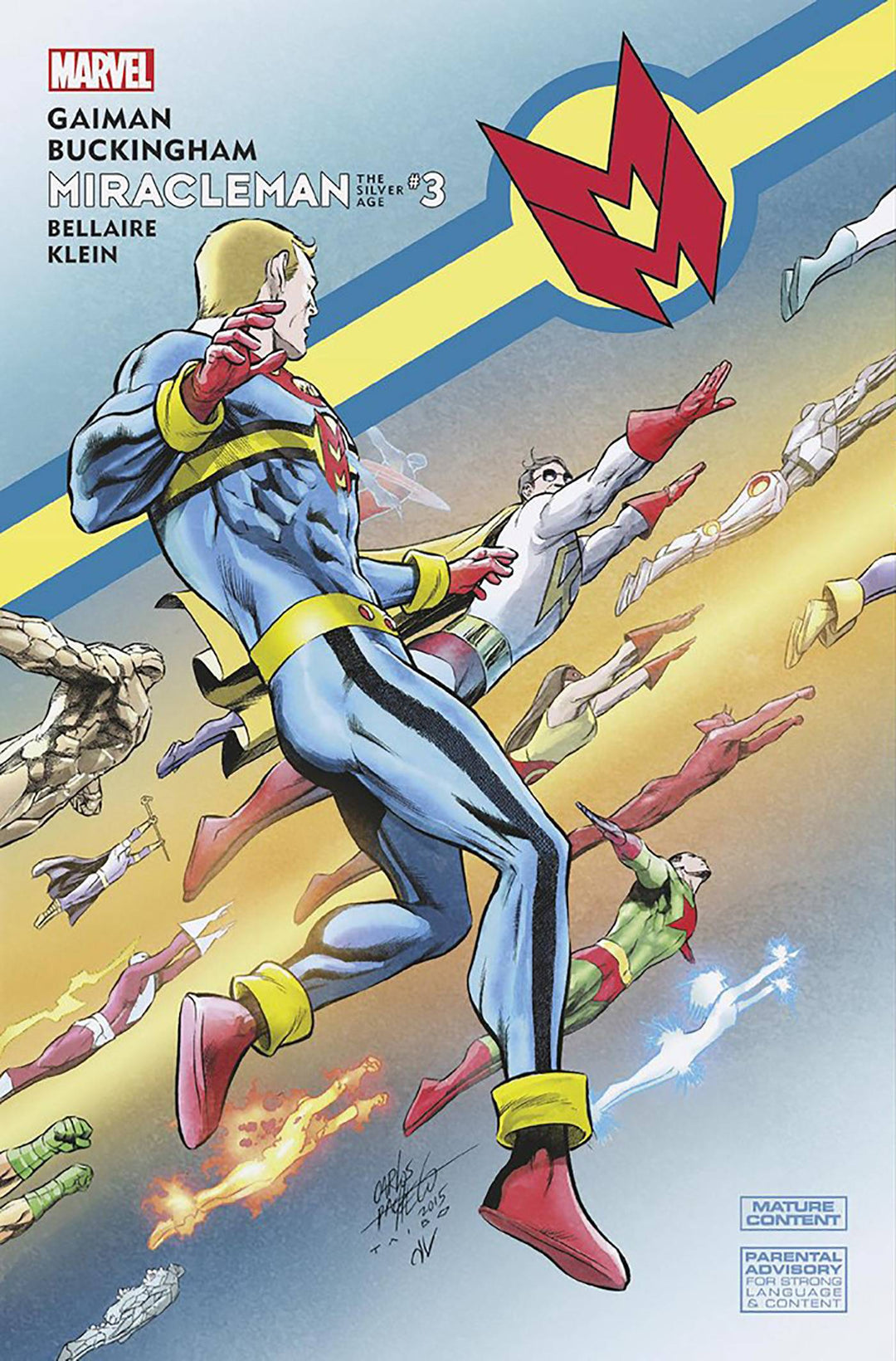 Miracleman Silver Age #3 25 Copy Variant Edition Pacheco Variant