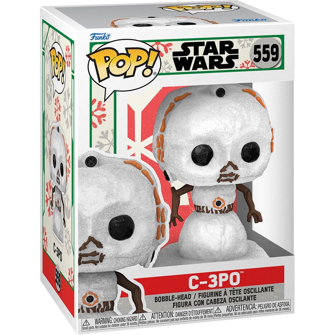 Pop Star Wars Snowman C-3PO Vinyl Figure