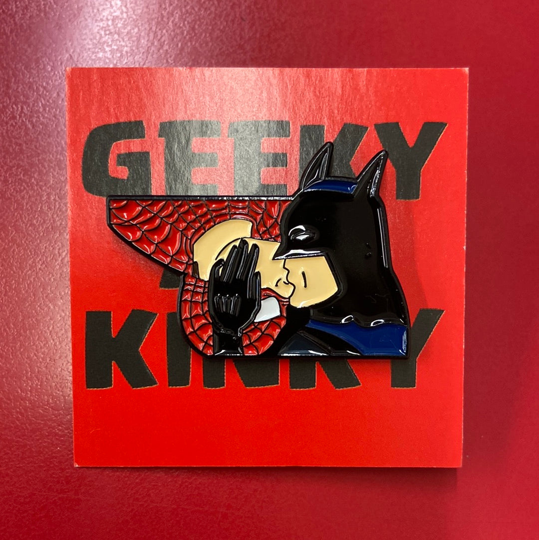 Peter ❤️’s Bruce Enamel Pin
