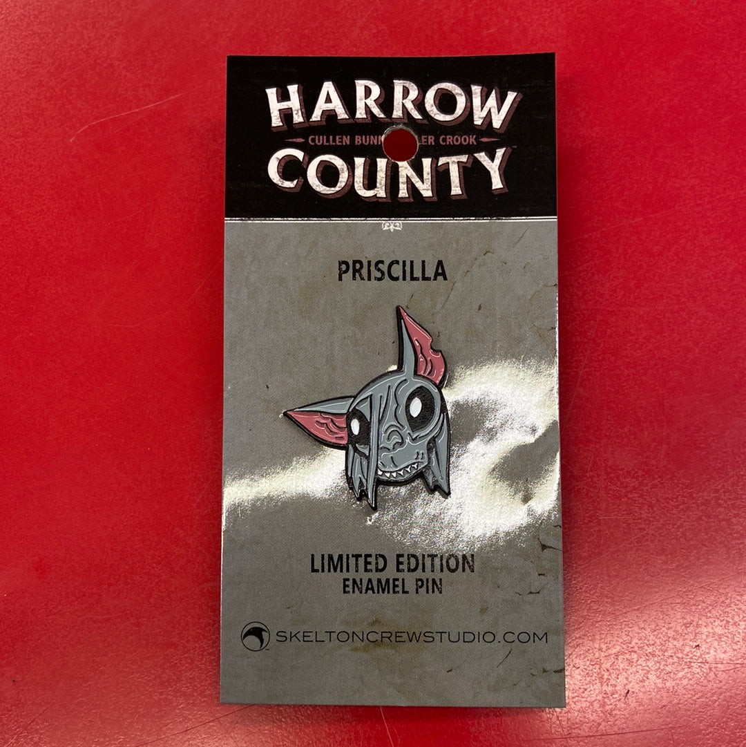 Harrow County Priscilla Enamel Pin