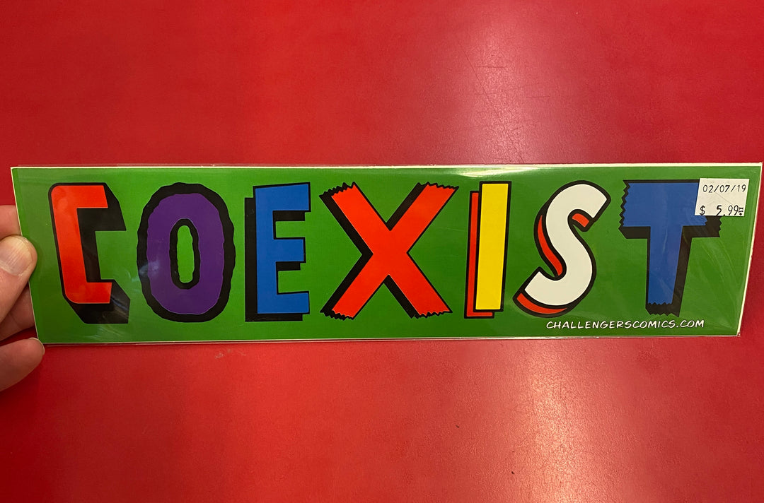 Coexist Bumper Sticker