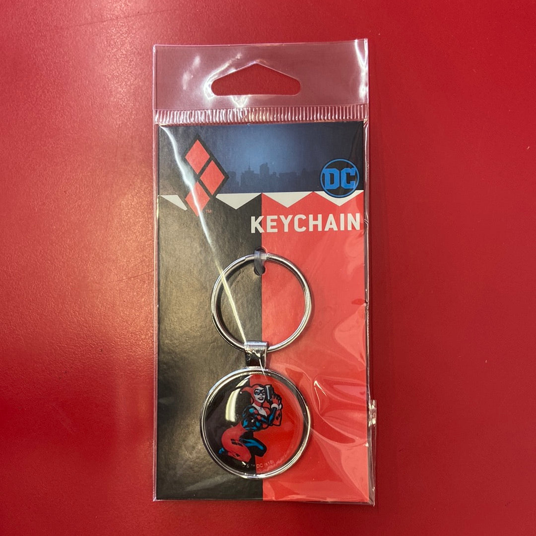 Harley Quinn Figure Keychain