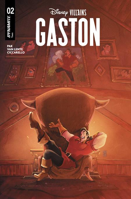 Disney Villains Gaston #2 Cover A Alessandro Ranald Variant