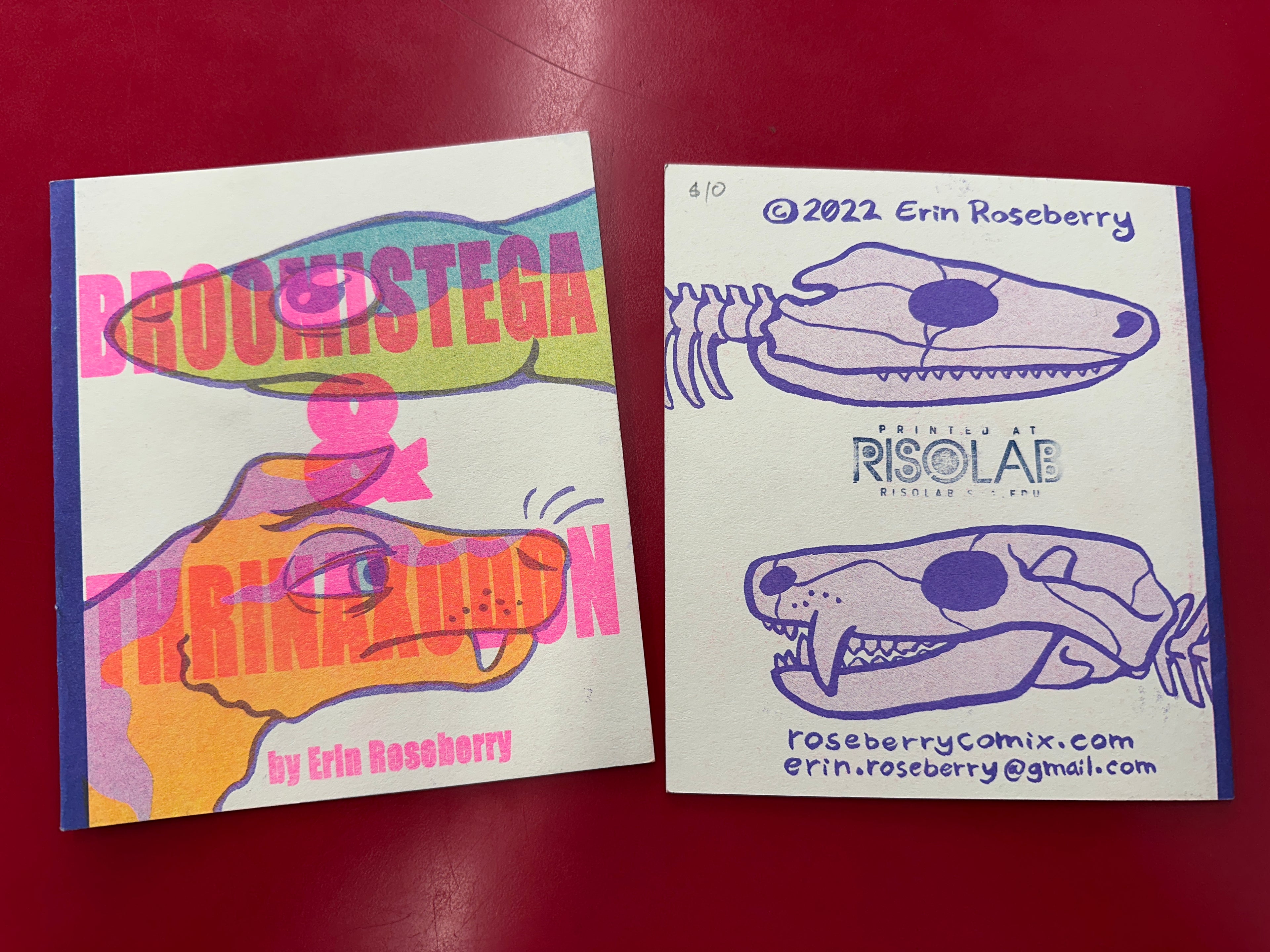 Broomistega & Thrinaxodon Minicomic