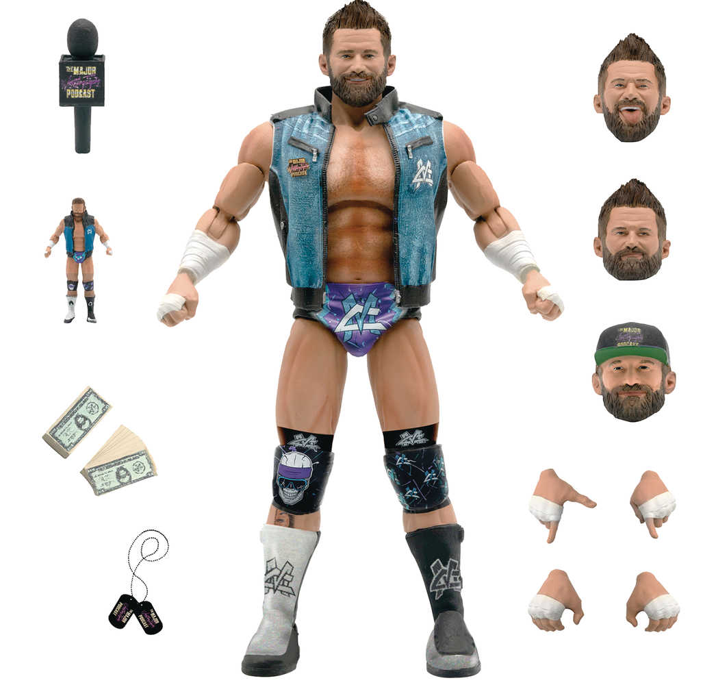 Major Wrestling Podcast Ultimates Wv1 Matt Cardona Action Figure
