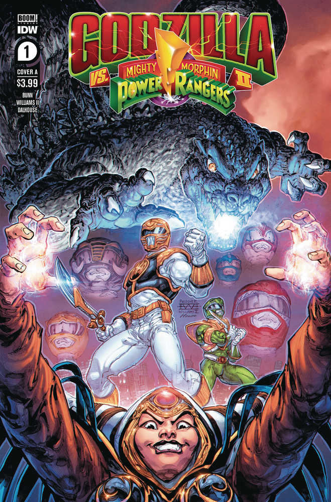 Godzilla vs Mmpr II #1 Cover A Williams II