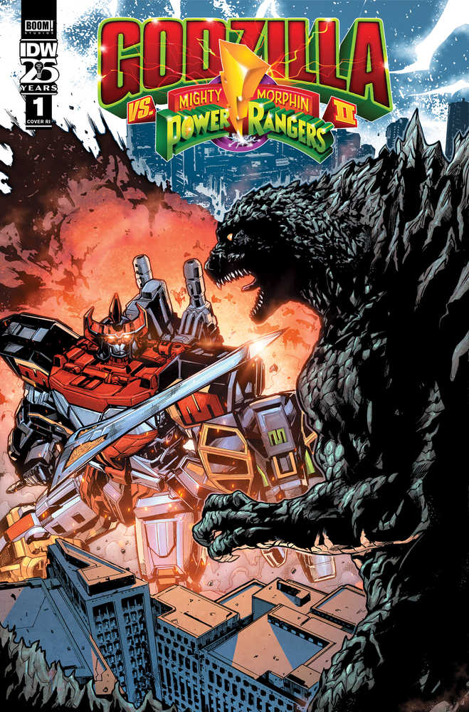 Godzilla vs Mmpr II #1 Cover C 10 Copy Prasetya