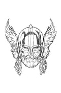 Immortal Thor #8 50 Copy Mark Brooks Headshot Full Art Sketch Variant