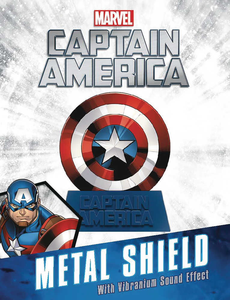 Marvel Capt America Metal Shield W Vibranium Sound Effect (C