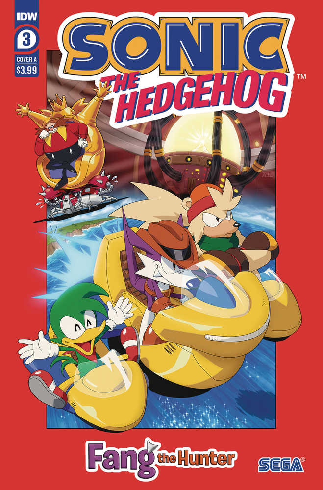 Sonic The Hedgehog Fang Hunter #3 Cover A Hammerstrom