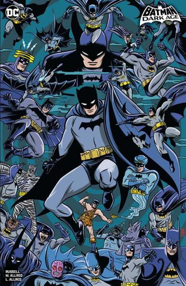 Batman Dark Age #1 (Of 6) Cover D 1 in 25 Michael Allred Card Stock Variant