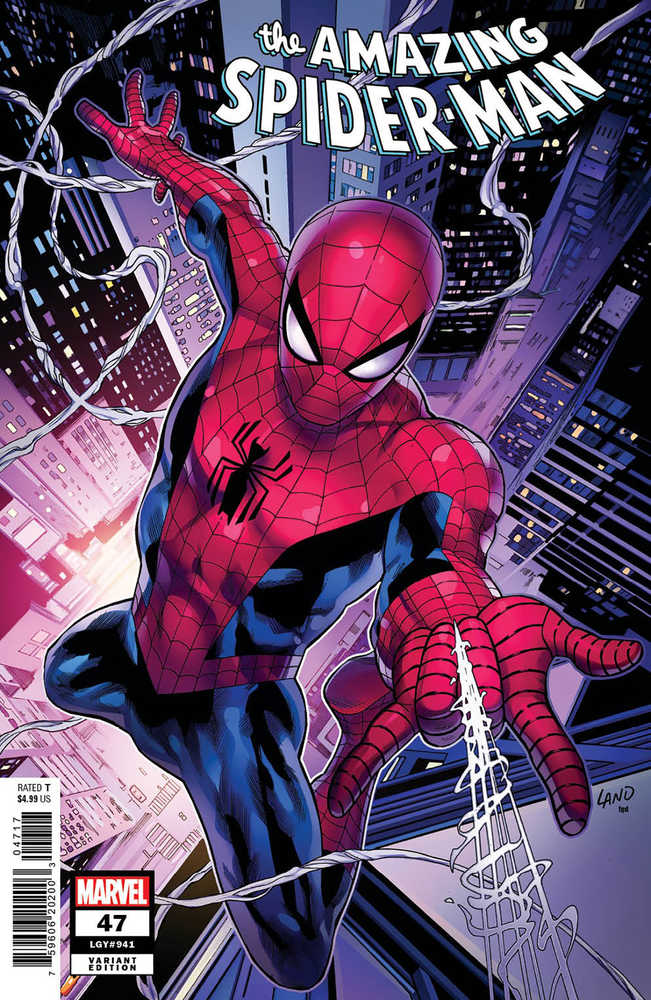 Amazing Spider-Man #47 25 Copy Variant Edition Greg Land Variant