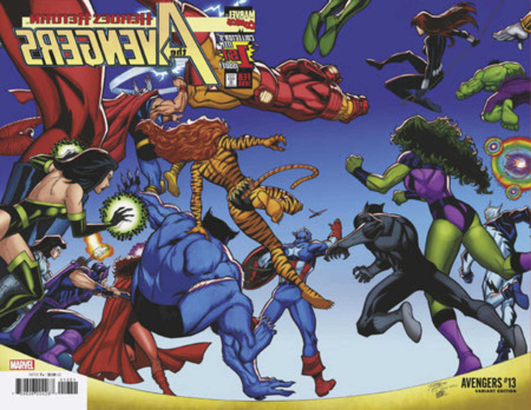 Avengers #13 Ron Lim Wrap Around Variant