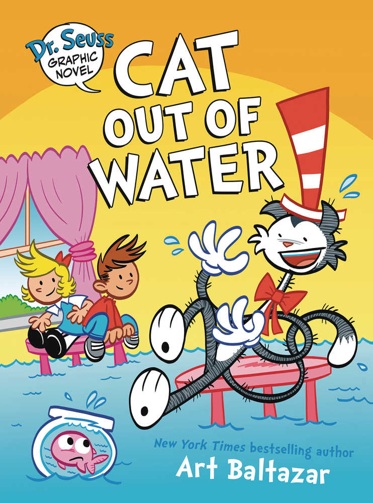 Dr Seuss Cat Out Of Water Graphic Novel Hardcover