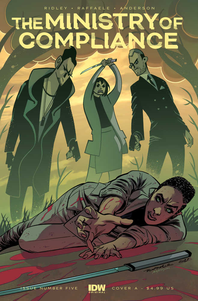 Ministry Of Compliance #5 Cover A Raffaele (Mature)