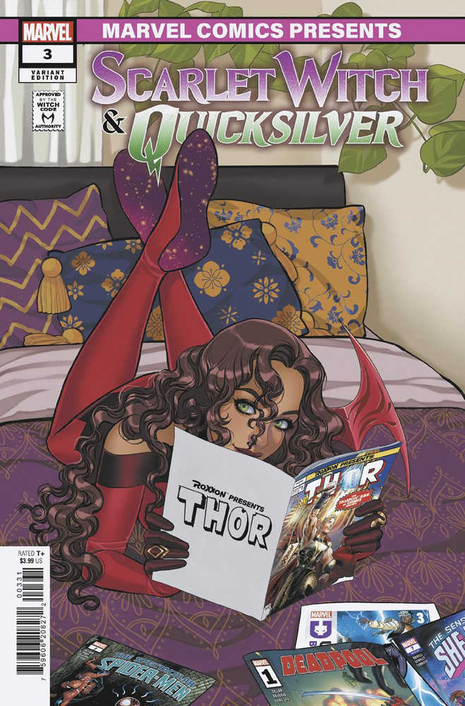 Scarlet Witch And Quicksilver #3 Jones Marvel Present Variant