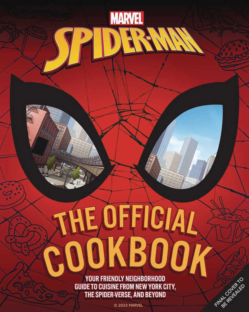 Spider-Man Official Cookbook Hardcover