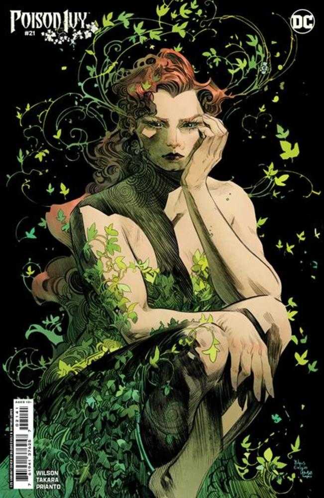 Poison Ivy #21 Cover D 1 in 25 Bilquis Evely Card Stock Variant