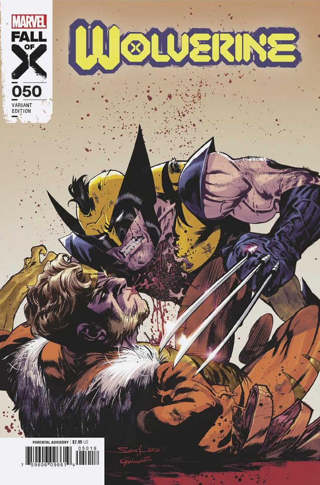 Wolverine #50 25 Copy Jonas Scharf Variant