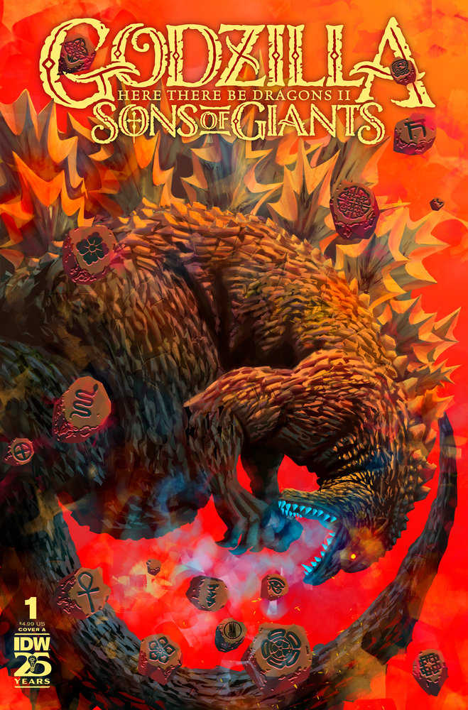 Godzilla Here There Be Dragons II Sons Of Giants #1 Cover A Mi