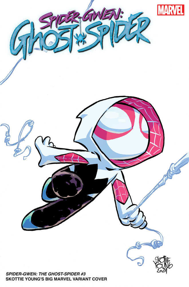 Spider-Gwen Ghost-Spider #3 Skottie Young Big Marvel Variant [Dpwx]