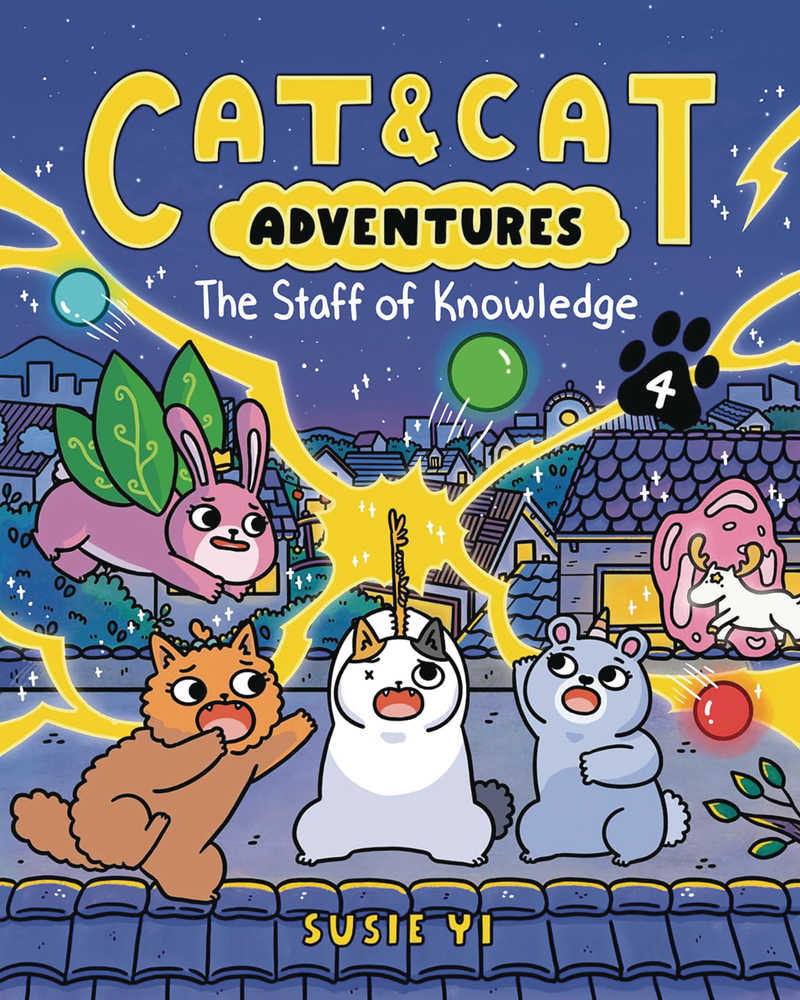 Cat & Cat Adventure Graphic Novel Volume 04 Staff Of Knowledge