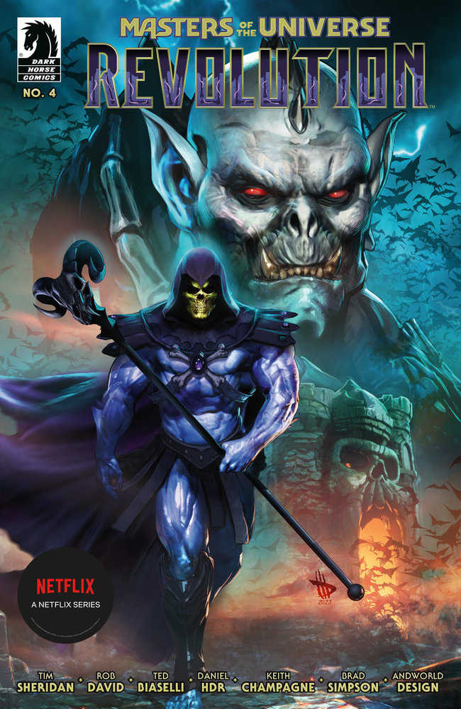 Masters Of The Universe Revolution #4 Cover A Dave Wilkins