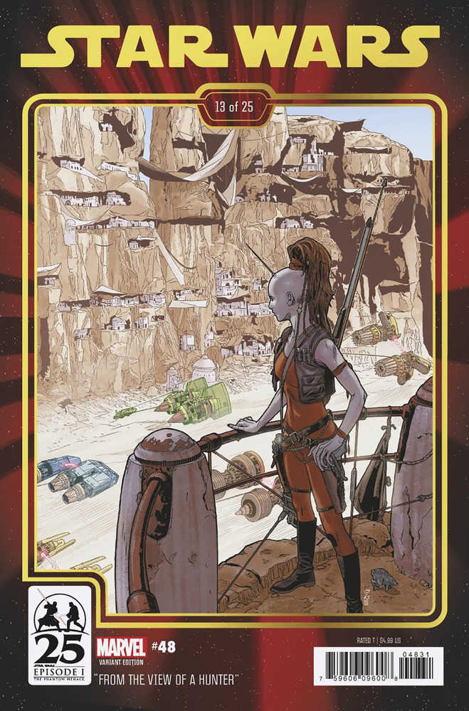 Star Wars #48 Chris Sprouse Phantom Menace 25th Ann Variant