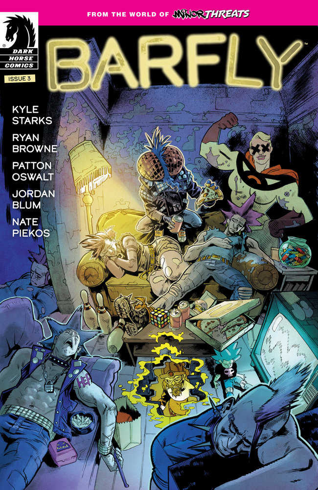 From World Of Minor Threats Barfly #3 (Cover C) (Foil) (Scott Hepburn)