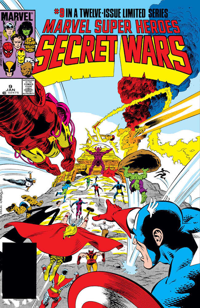 Msh Secret Wars #9 Facsimile Edition