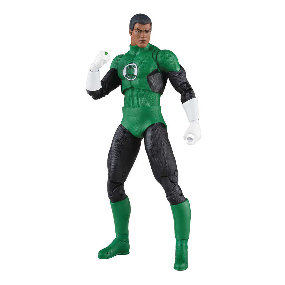 DC Build-A-Figure Wv12 John Stewart Green Lantern 7in Action Figure