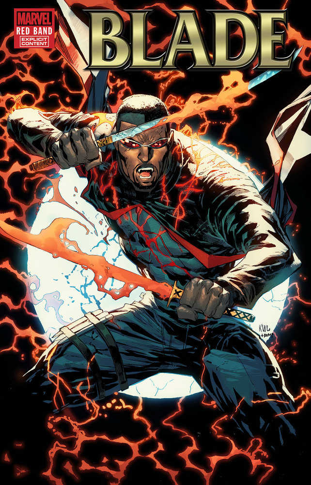 Blade Red Band #1 Ken Lashley Red Foil Variant [Polybagged]