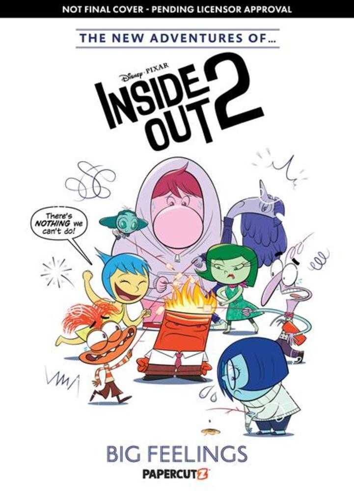 New Adventures Of Disney & Pixar Inside Out 2 TPB Volume 01 Big Feelings