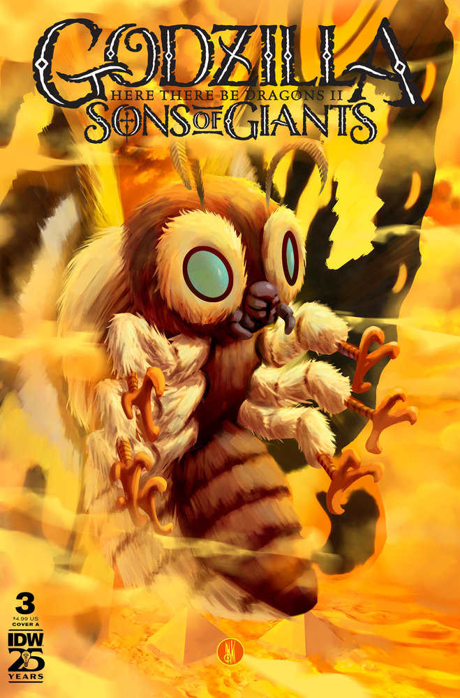 Godzilla Here There Be Dragons II Sons Of Giants #3 Cover A Miranda
