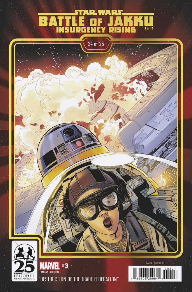 Star Wars Battle Of Jakku Insurgency Rising #3 Chris Sprouse Phantom Menace 25th Anniversary Variant