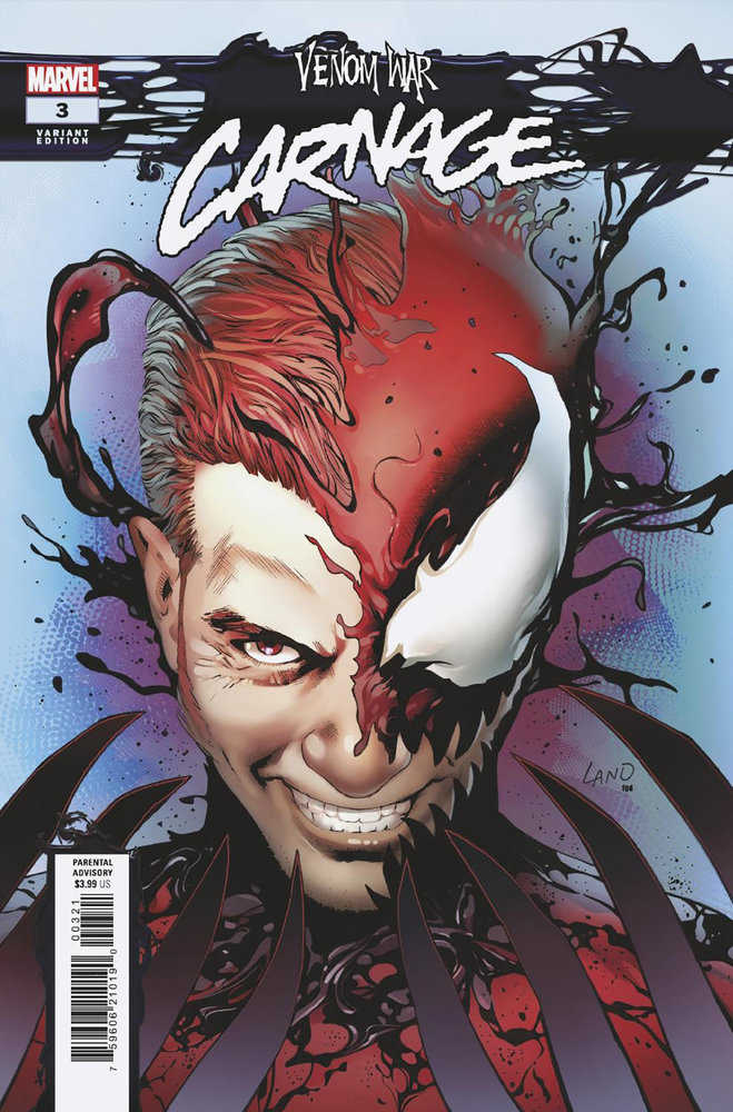 Venom War Carnage #3 Greg Land Variant