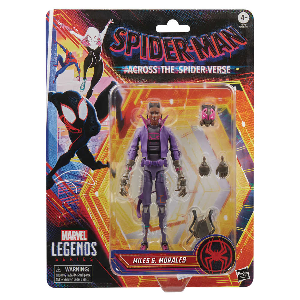 Spider-Man Atsv Legends 6in Miles G Morales Action Figure
