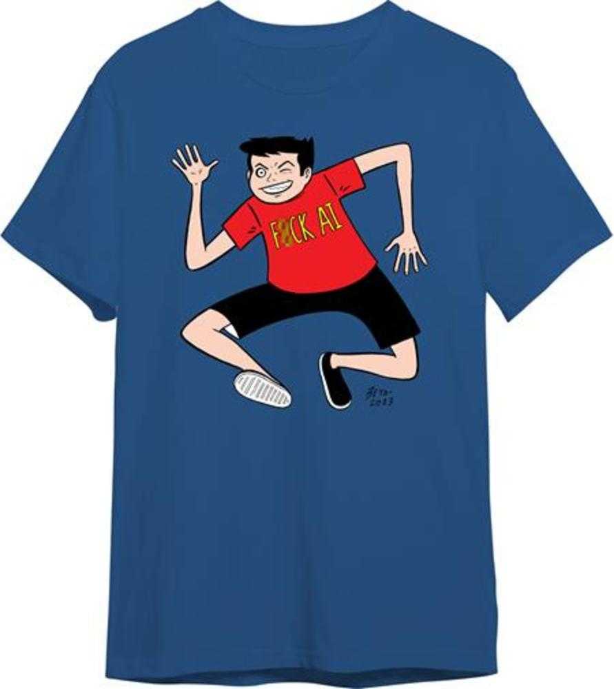 Gilbert Hernandez F*Ck Ai T-Shirt Small (Uncensored)  (Mature)