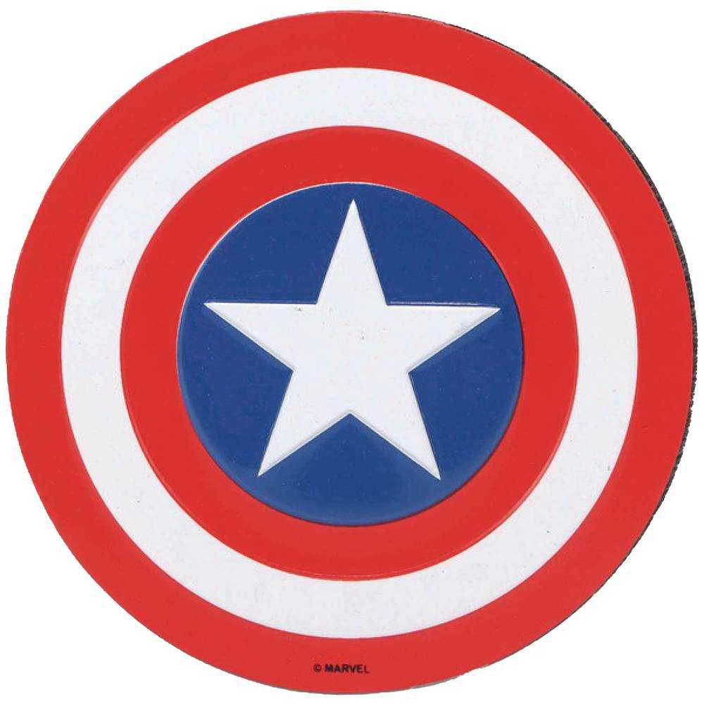 Marvel Captain America Shield Embossed Metal Magnet
