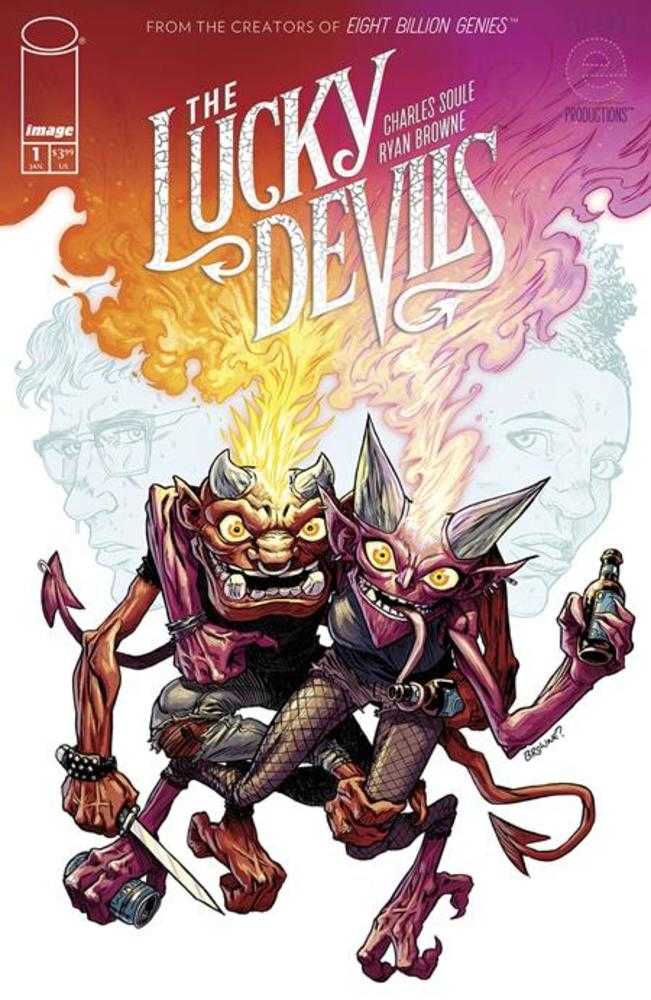 Lucky Devils #1 (Of 9) Cover A Ryan Browne (Mature) TRIPLE-SIGNED!