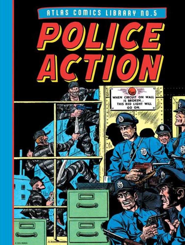 Atlas Comics Library Hardcover No 5 Police Action (Mature)
