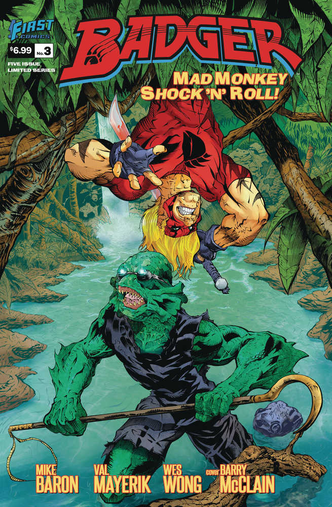 Badger Mad Monkey Shock N Roll #3 (Of 5)