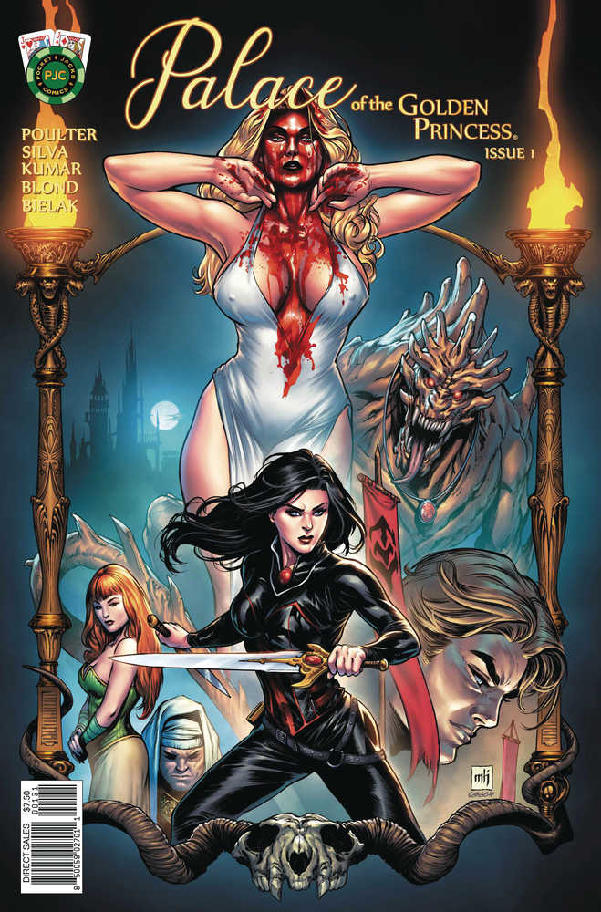 Palace Of Golden Princess #1 Cover C Mike Krome Foil