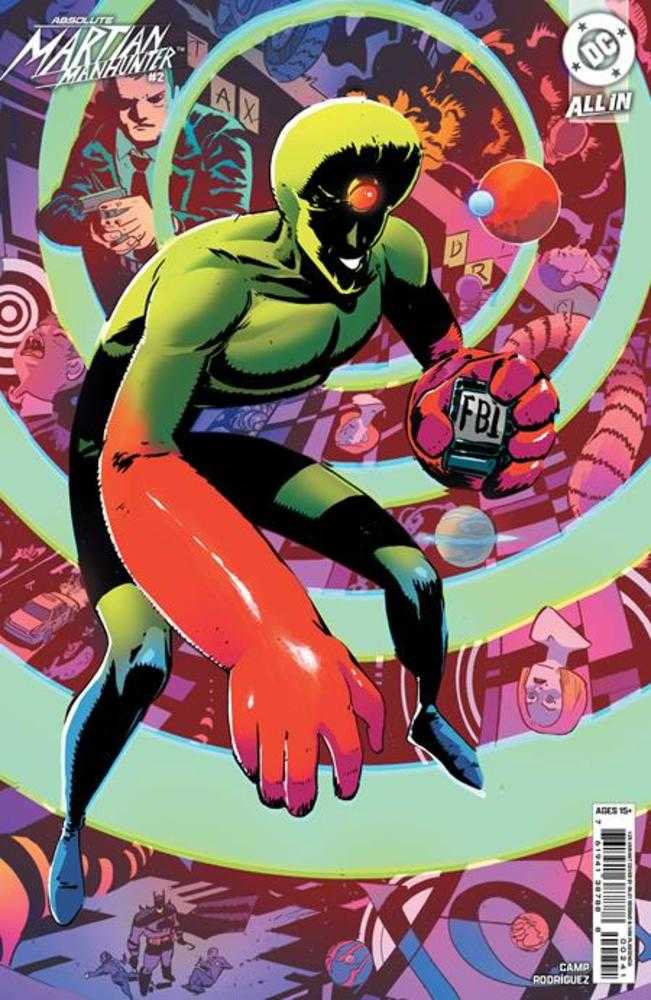 Absolute Martian Manhunter #2 (Of 6) Cover E 1 in 25 Riley Rossmo Card Stock Variant