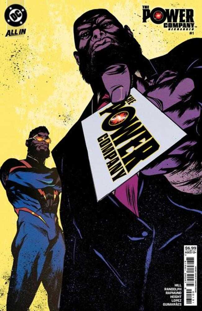 Power Company Recharged #1 (One Shot) Cover C Sanford Greene Card Stock Variant