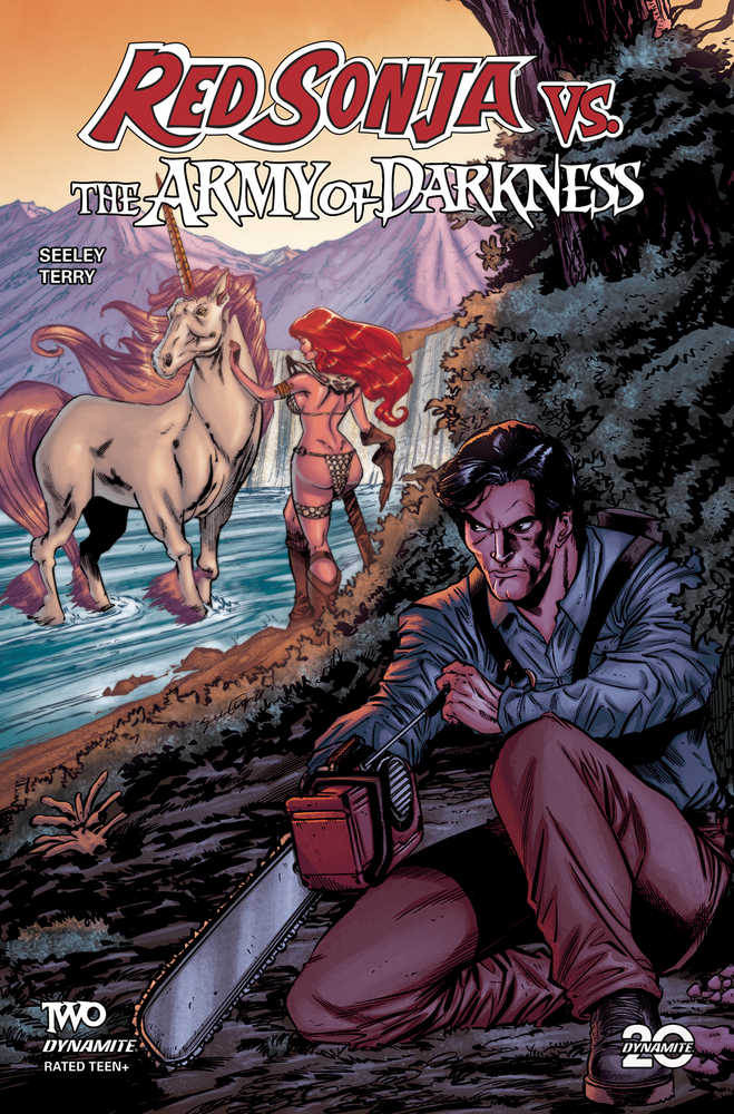 Red Sonja vs Aod #2 Cover B Seeley
