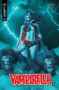 Vampirella (2025) #1 Cover Y Foc Bonus Spears Foil